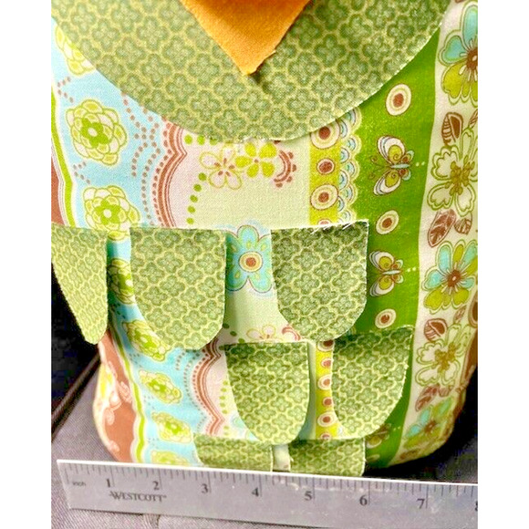 Owl Door Stop/Shelf Sitter - Handmade 13”x 7” Weighted - Vintage - Picture 8 of 8